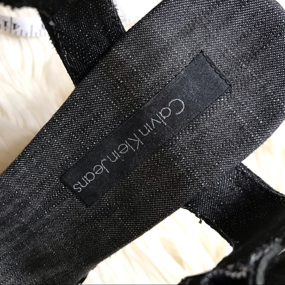 Calvin Klein wedge platform sandals size 39.5 mat - Picture 7 of 8